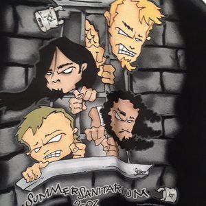 Metallica T-shirt, Summer Sanitarium, 2003, 2XL.